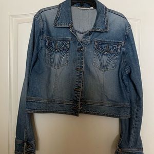Blue denim jacket